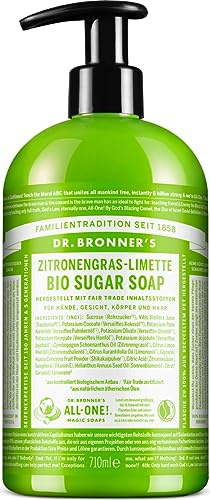 Dr. Bronner's Bio Sugar Soap Zitronengras Limette 710 ml