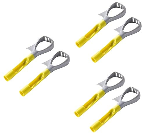 HEMOTON 6piezas Cortador De Aguacate Multifuncional Utensilio Para Pelar Cortar y Deshuesar Aguacates Para Preparar Ensaladas y Frutas