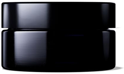 ULTRA JARS Barattolo cosmetico Poco Profondo in Vetro ultravioletto da 100 ml con Coperchio a Vite Nero/Rivestimento per Disco ermetico | A Prova di perdite | Contenitore per la conservazione dei Rag