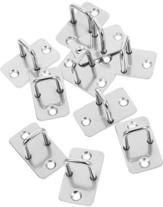 ULTECHNOVO 10pcs Stainless Steel Cabinet Locks Heavy Duty Security Hardware for Mailboxes and Storage Cabinets and Versatile Design for Safe Storage