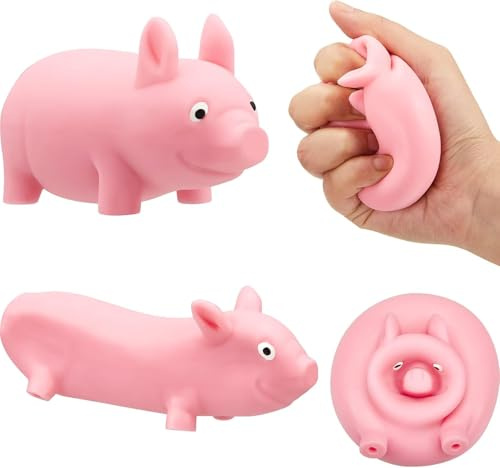 Stressboll Gris, klämbar leksak, stretchig anti-stress-leksak