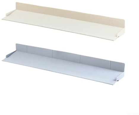 Paraspruzzi per lavello da cucina, tappetino antiscivolo in silicone da 70 cm, con ventose e bordo rialzato di 7 cm, per contenere l'acqua e riporre oggetti per la pulizia (grigio blu)