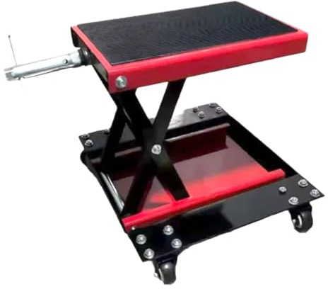 Ascenseur hydraulique professionnel robuste de 500 kg pour moto | Table élévatrice électrique/manuelle | Réparation et entretien réglables en hauteur
