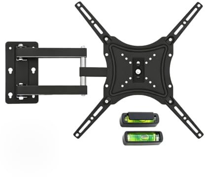Supporto da Parete Orientabile per TV da 26 a 55 Pollici, Max 40 Kg