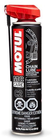 Motul Chain Lube Off Road Graisse pour chaîne de motos tout-terrain et quads 400 ml