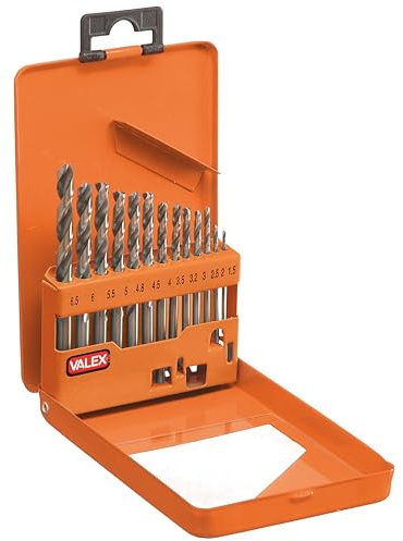 Punte per metallo HSS COBALTO 13 pezzi professionali. Valex