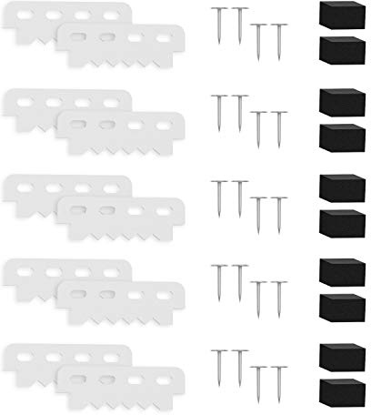 hang-it 5X Keilrahmen Aufhänger Set - Leinwand Bilder aufhängen