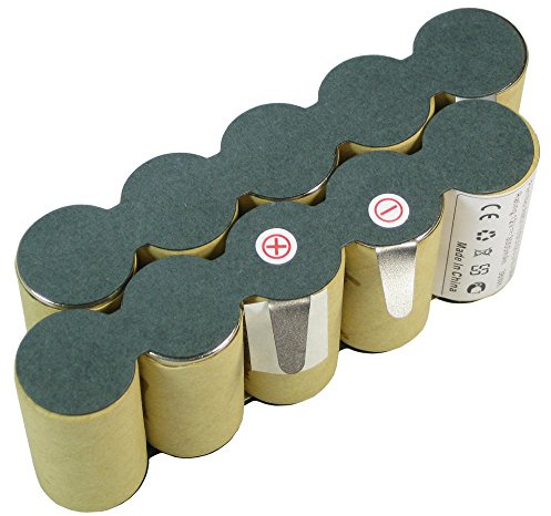 Trade-Shop Hochleistungs NI-MH Akku 12V / 3000mAh kompatibel mit Gardena Accu System V12 A12 Ap12, 2110 2150 2155 2165 2169 2170 2180 2185 2190 2220 2225 2252 2253 2255 2262 2263 2264