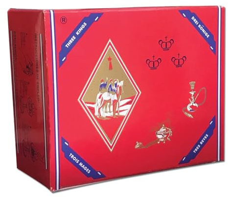 Three Kings 2 X Kohle - 40 mm - 10 Rollen Shisha - selbstzündend