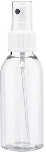 ideen mit herz 3 flacons vaporisateurs vides | pour 100 ml | fine Tête de pulvérisation | en plastique | Idéal pour maquillage, soin du corps, parfum, déodorant, bagage à main dans l'avion, voyage