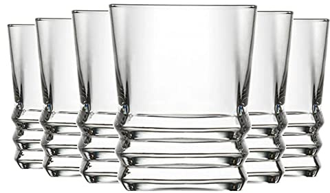 LAV 12x Clear 80ml Elegan Shot Glasses - Small Vodka Tequila Jelly Cocktail Mini Dessert Party Drinking Glass Cups Set