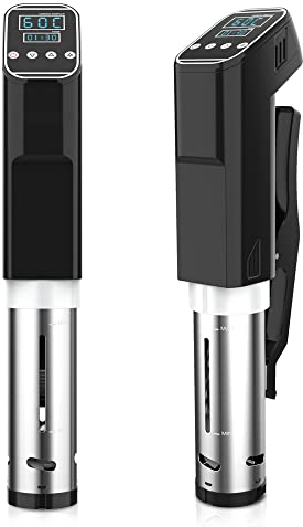 KELUNIS Sous Vide Cooker 2000W Powerful Immersion Circulator - LCD Digital Timer Display, Stainless Steel