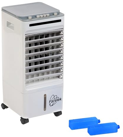 Alaska luftkylare effekt 65 W, ventilationshastighet X3, tankvolym 6 L, höjd 560 mm,