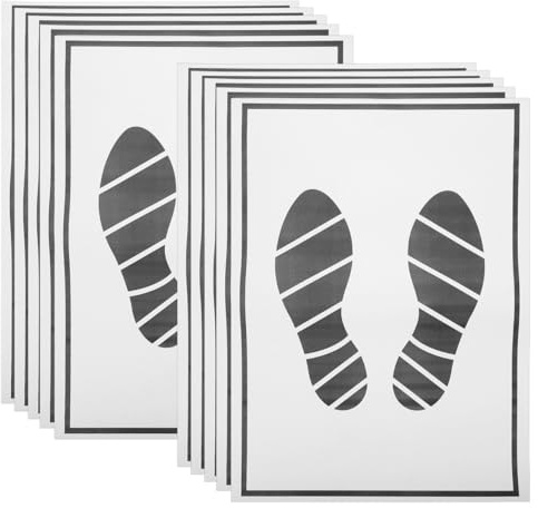 CLISPEED Car Floor Mats, 25pcs Paper Car Mats, Custom Fit, Water-Resistant, Anti Slip Backing Vehicle Foot Pads for Protection Cars, Suvs, and Trucks, All Weather Full Coverage