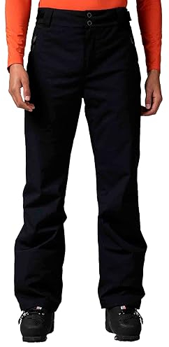 Rossignol Siz Herren Skihose, leicht, wasserdicht, atmungsaktiv, klassisch, isoliert, warm, für Winter und Schnee, Schwarz, S