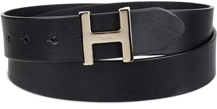 Tommy Hilfiger Damen H Plaque Buckle Belt Gürtel (1er Pack)