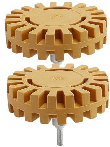 PACKOVE 2stücke Eraser Wheel Für Effektives Entfernen Von Kleber Und Farbe Universelles Werkzeug Für Bohrmaschinen Für Und Heimwerkerprojekte