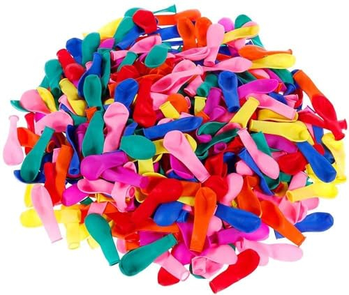 Faburo 1000 Pièces Ballon d'eau, Bombes à eau, Colorés Ballons Eau pour Enfants Adultes, Jeux D'eau, Bombe a eau Réutilisable pour Famille, Jardin, Plage