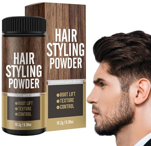 Haarstyling Puder Haarpuder Volumen Mit Mattem Effekt Haarstyling Puder Für Frauen & Männer Stylingpulver Haarpuder Für Dünnes & Feines Haar Haarstyling Und Volumenpuderwachs Für Aller Haartypen