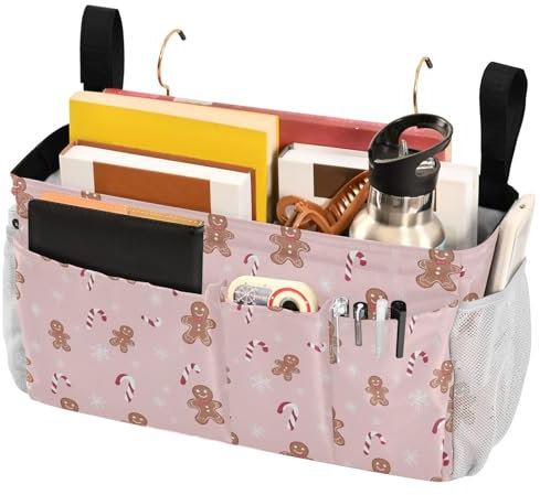 Sac de rangement à suspendre pour homme en pain d'épices, sucre d'orge, sac de rangement à suspendre pour dortoir, maison, berceau