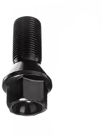 WTIXCRQ Radbolzen Radschraube Kompatibel Mit F25 X3 F10 E70 X6 Radmuttern-Stehbolzen M14x1,25 Radsicherungsmutter 36136890324, 4 Stück