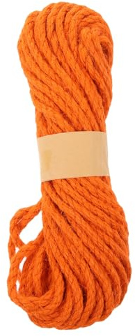 BESPORTBLE 1 Rolle Kletterseil Für Katzen Seil Für Katzenkratzbaum Ersatzseil Kratzbaum Sisalseil Katzenkratzer Ersatzseil Katzenkratzer Natürliches Kratzbaumseil Orange Hanfseil