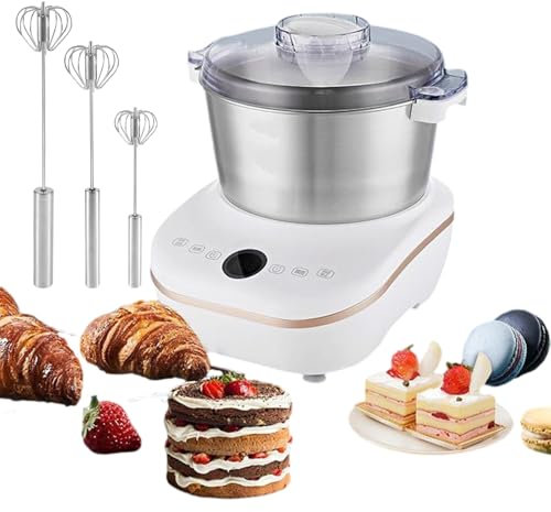 WOTZOV Macchina impastatrice Commerciale per Pizza e Pane, capacità 5 l | Impastatrice elettrica con Pannello Touch | Lievitatore Elettrico per Pane | Fermentazione costante con Un clic