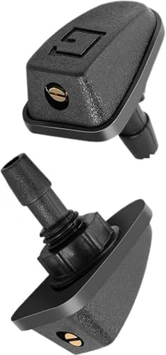 BOLNEY 2 stücke Auto Frontscheibe Scheibenwischer Waschdüsen für Mercedes Benz AMG W203 W210 W211 W124 W202 W204 W205 W212 Jet wischer Reinigungsdüse