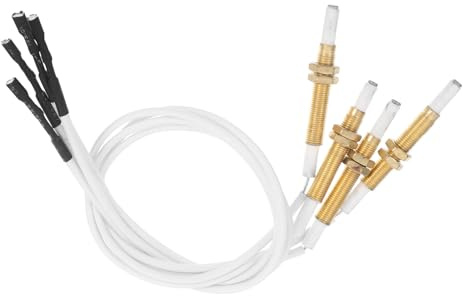 Uonlytech 4Pcs Gas Stove Igniter with Durable Needles for Replacement for Embedded Gas Stoves