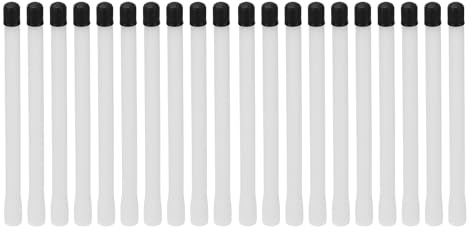 Partuto 20pcs 150mm 180 Degree Tyre Valve Inflation Adapter for Car | Tire Valve Extension, Universal, Plastic, for Motorcycle RV Truck Bike