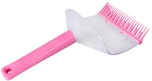 Gogogmee Pony Schneidekamm mit Hoher Festigkeit aus Abs zum Haare Schneiden und Haarfangfunktion für Selbstgemacht Frisuren für Frauen und Mädchen