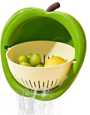 Colino per la Frutta da Cucina,Passino per Mescolare Multifunzionale Spesso - Scolapasta da Cucina e Comodo Passino per Alimenti - per Bacche Insalate Pasta Lattuga Alimenti