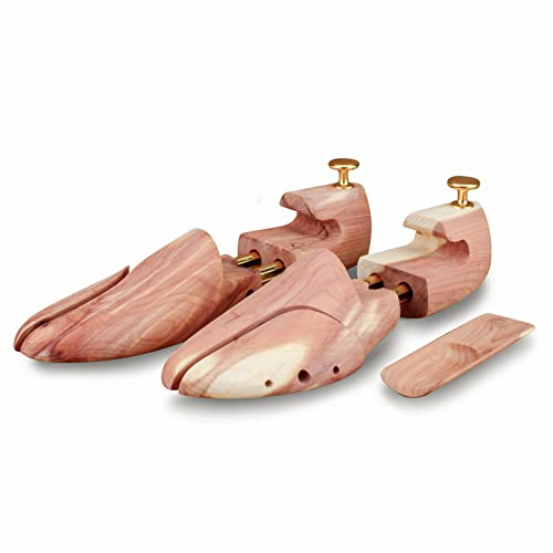 Langer & Messmer Red Cedar Shoe Trees, Size UK 11/12, Unisex, Wood Material