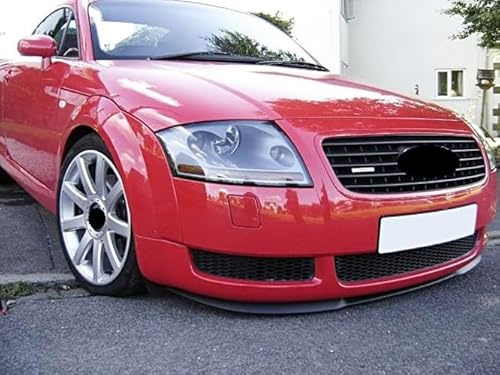 Cup Front Spoiler Lippe Schürze Ansatz ABS Lackierbar Schwarz