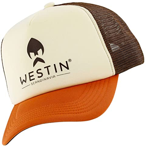 Westin Texas Trucker Cap Old Fashioned - Angelcap für Spinnfischer, Angelbekleidung, Angelmütze, Angelhut, Basecap für Angler, Anglercap