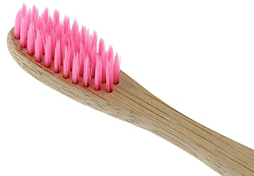 Vivco Eco Bamboo Biodegradable Toothbrush - Soft - Rose Pink (2 Pack)
