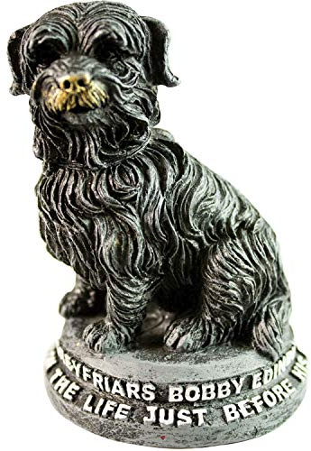 I LUV LTD Greyfriars Bobby Harz Statue Monument Skye Terrier Klein