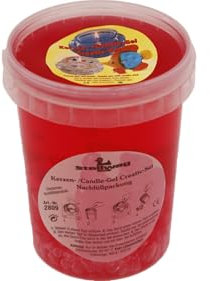 Kerzengel | Kerzen gießen | Candle-Gel Kreativ-Set | 400g | ORANGE | wiederverschließbare Dose | DIY Gel-Kerzen