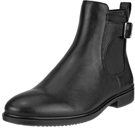 ECCO DRESS CLASSIC CHELSEA BUCKLE, BLACK, 5-5.5