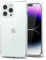 Svanove for iPhone 14 Pro Max Clear Case Square Rectangle Edge, Aesthetic Trendy Girly Transparent Silicone Rubber Phone Case for Women, Thin Slim TPU Bumper Protective Cover, Clear
