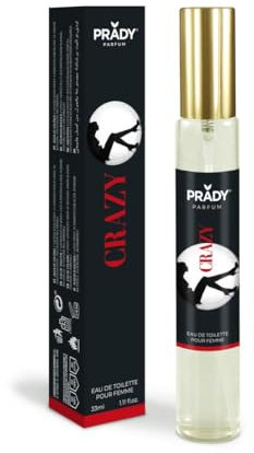 Prady - Eau de Toilette Crazy - 33ML - Fragancia Vibrante y Atractiva