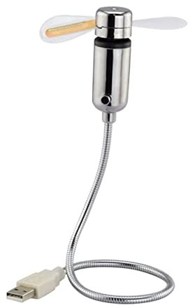 CONGARTENO Ventilateur Flexible Rechargeable Pour Bureau Contrôle Convivial Barre Lumineuse Led Et Conception Légère
