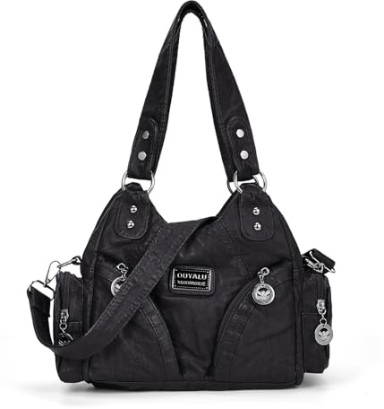 TIAASTAP Klein City Bag Vintage Tasche y2k Handtasche mit Vielen Fächern Damen-Schultertaschen Hobo Bag Ledertasche Handbags Shoulder Bag Damen-Henkeltaschen klein Schultertasche