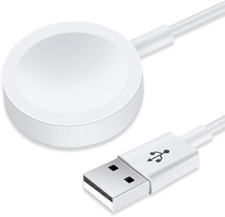 Câble de charge sans fil pour Apple Watch, câble USB pour i-Watch, charge rapide sans fil, câble de charge magnétique, câble de charge rapide portable pour iWatch Ultra/SE/Série 10/9/8/7/6/5/4/3/2/1