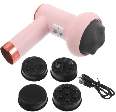 TOVINANNA Handmassagegerät für Rücken und Nacken mit Leisem Betrieb und Tragbarem Design Abs Material für Reisen und Geschäftsreisen