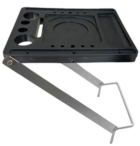 kowaku Ladder Work Sturdy Storage Shelf Attachment Work Ladder Tray Multipurpose for Office Working Indoor Tools Hold