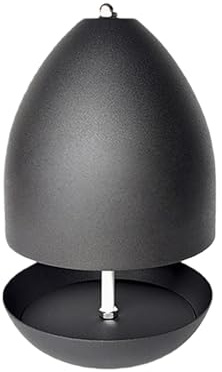 ZUJIABAO Grande Capacità Tealight Riscaldatore Atmosfere Lampada Supporto Metallo Scaldamani per la Casa Decorazioni di nozze Atmosfere Metallo Lampada