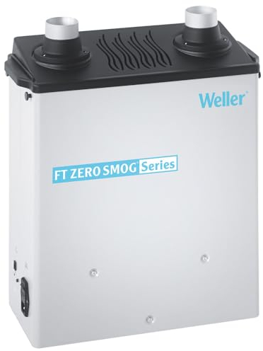 Weller Absauggerät MG 100S, ohne Absaugarm 100-1000-ESDN (Lötrauchabsaugung Absaugung) Leistung: 100 W/Abmessung L x B x H: 460 x 210 x 610 mm/Vakuum: 0,023 bar/Fördermenge max.: 140 m³/h