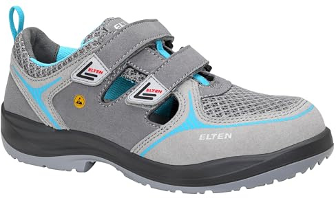 ELTEN Mila Aqua Easy ESD S1, Scarpe Antinfortunistiche per Uomo e Donna, Leggere, Puntale in Acciaio, Materiale Tomaia: Tessuto, Fodera Interna: Tessuto (Traspirante), Taglia 37