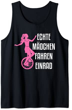 Einrad Fahren Kunststücke Tank Top